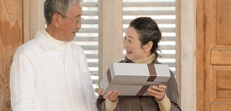 秋のお誕生日プレゼント