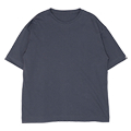 世にも稀有なる三子糸コットン “keu” 半袖Tシャツ （ディムネイビー）