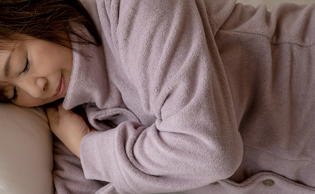 体温を守るパジャマ