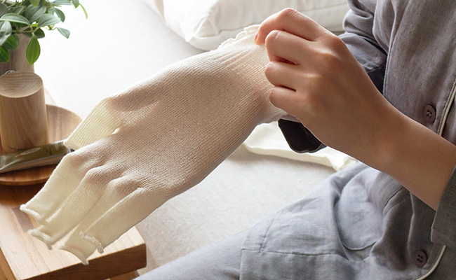 カサカサ・チクチクしたくない