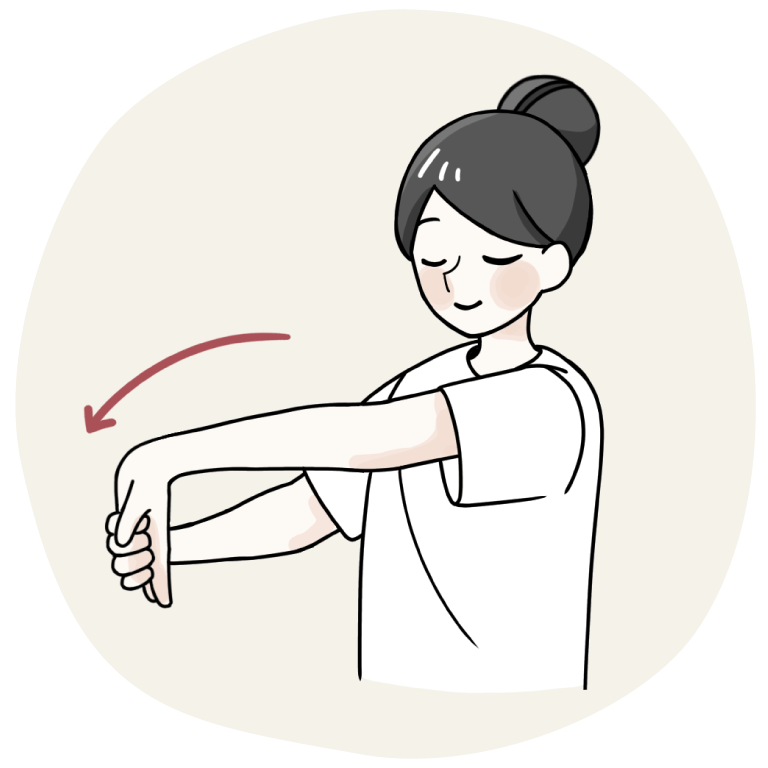 手首・手指のストレッチ