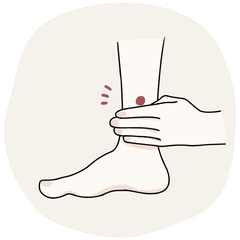 下半身の冷えやむくみを解消するツボ三陰交