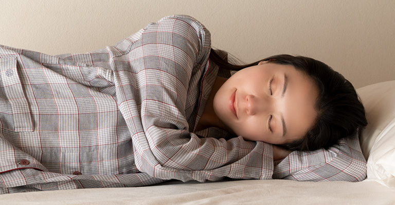 秋の夜長は秋用パジャマで