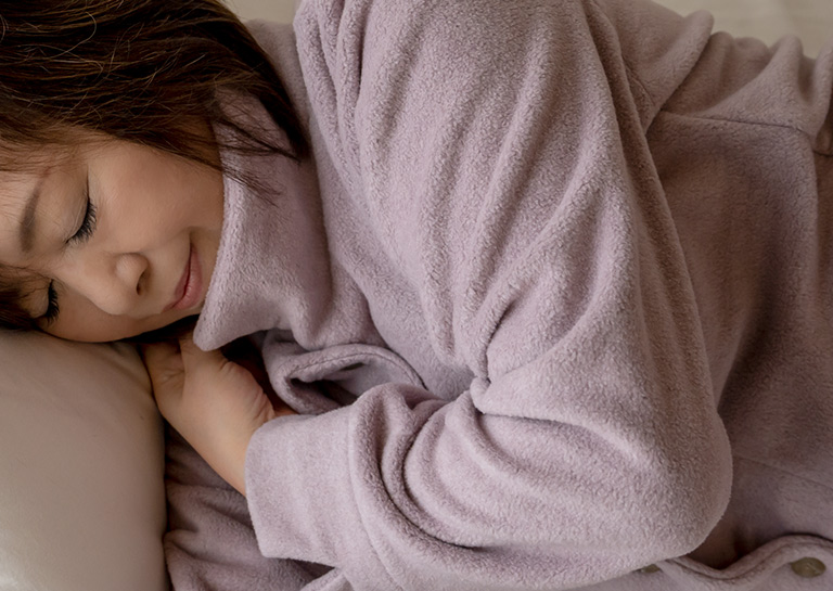 体温を守るパジャマ