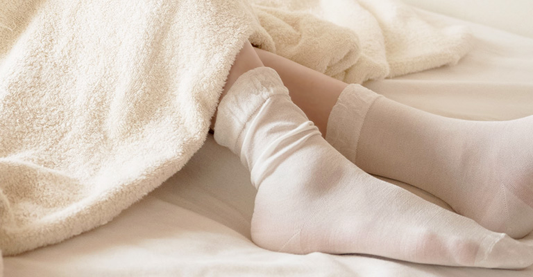 あたためると同時に「締め付けない」