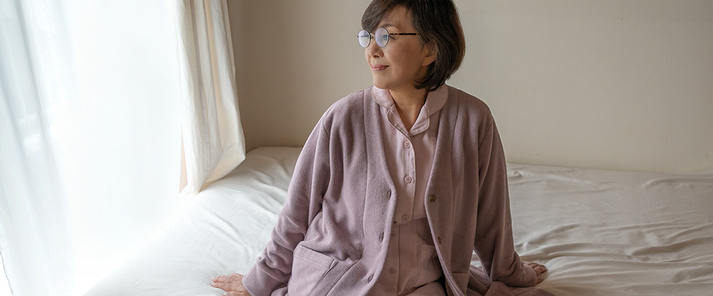 入院中に便利な羽織りもの