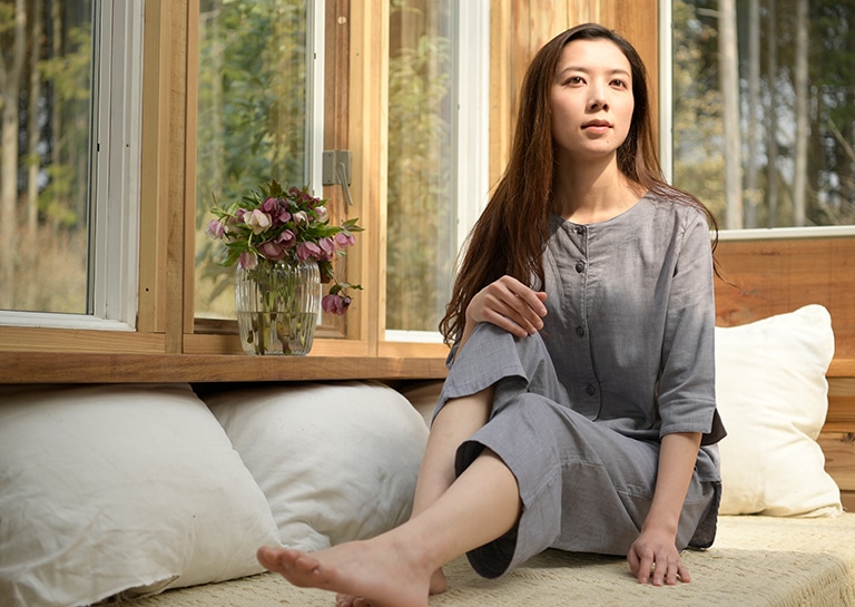 レディース夏用パジャマとルームウエア