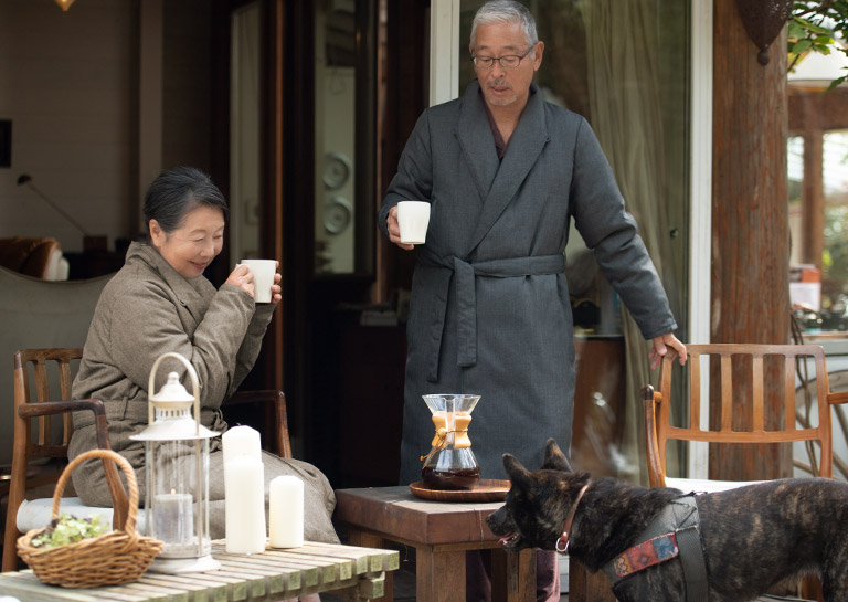 軽くてあったかな羽織りもの