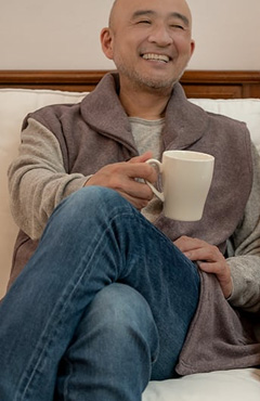 IZUMMフリース プレミアム厚地・両面起毛 男女兼用ルームベスト