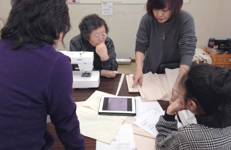 布袋 FU・KU・RO ラッピングをお仕事に