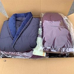 （有）田中商店とともに届けたダウン商品