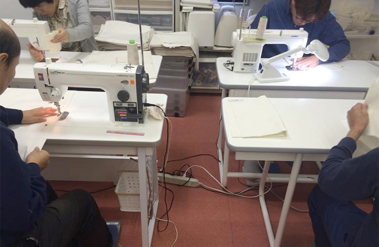 福祉施設に継続的なお仕事を