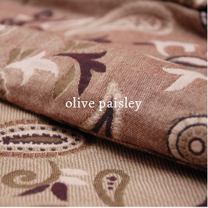 olive paisley
