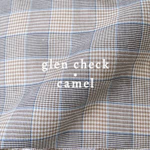 glen check・camel