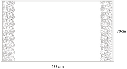 バスタオル寸法