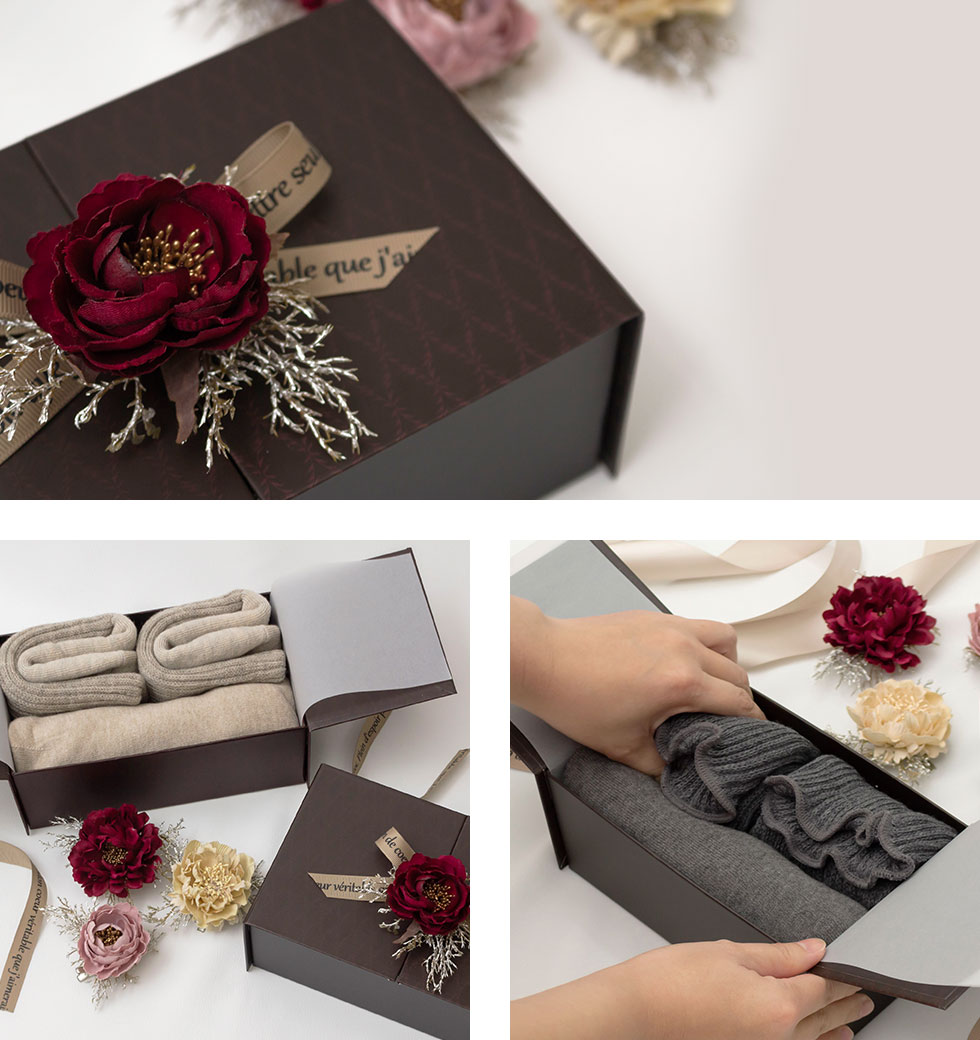 箱ラッピング付き