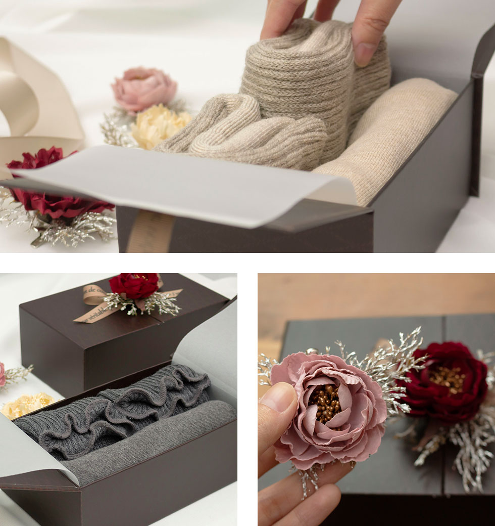 開ける時のときめきとあたたかい気持ちを一緒にプレゼント