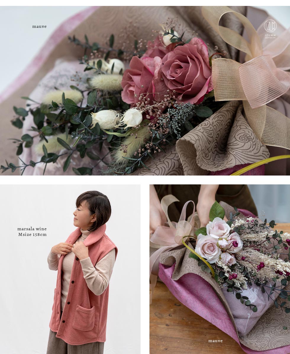 ブーケラッピング付きだからラッピングを選ぶ手間がありません