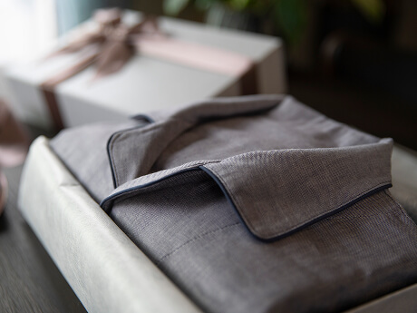 商品が入った箱の写真