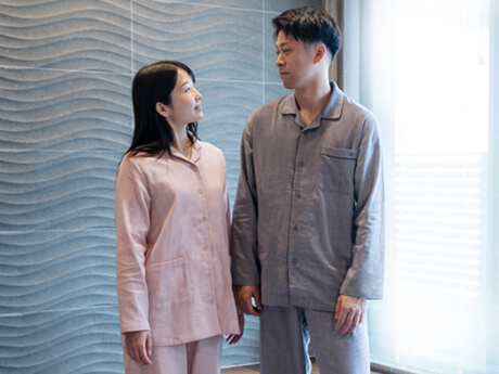 ペアでのご購入用にメンズ、レディースサイズを取り揃え