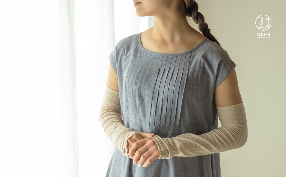 シルクアームカバー