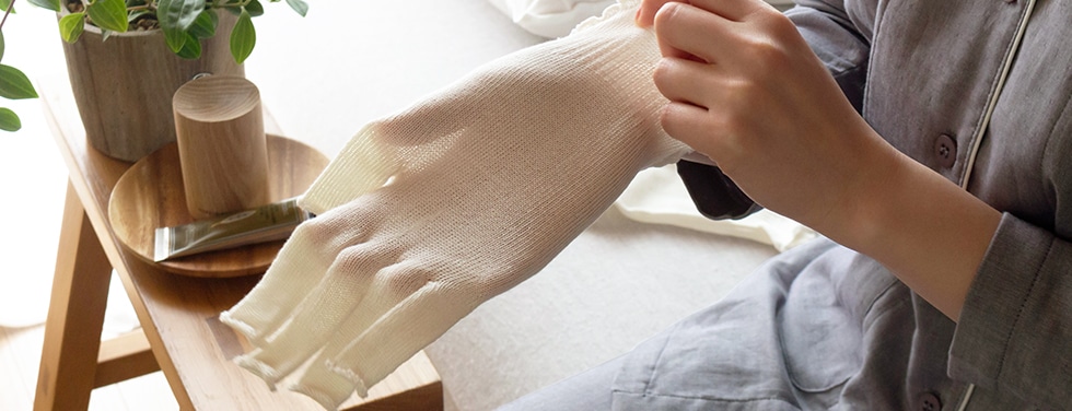 まるで薄い皮膚を一枚まとうような