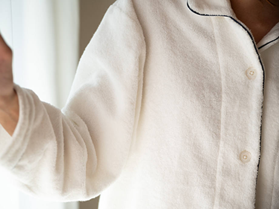 高級感のある、ゆったりとした着心地