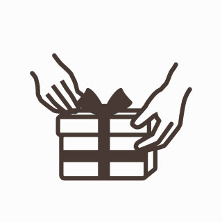 ひとつひとつ丁寧に手包み