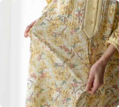 ニットでストレス感じない