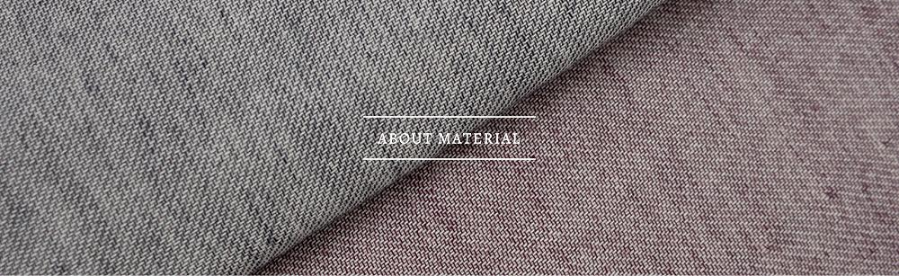 ABOUT MATERIAL 素材について