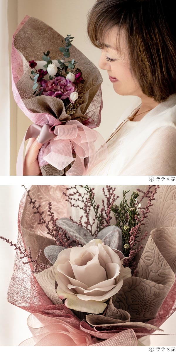 タオルブーケ 今治タオルブーケ フェイスタオル1枚の花束ラッピング - パジャマ屋