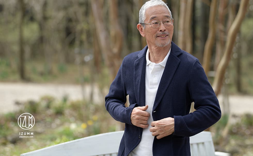 シルクコットン VENT カジュアル メンズ メッシュ ニットジャケット