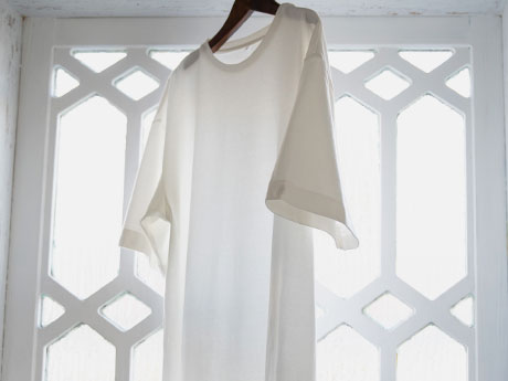 三子糸だからたどり着けた薄手で軽いのに、透けにくいTシャツ