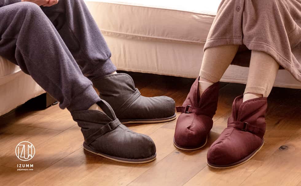 ヘヴンリーダウン 日本製 アメイジング ルームブーツ ショート丈 メンズ・レディース兼用