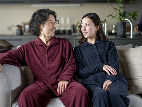 ペアでのご購入用にメンズ、レディースサイズを取り揃え