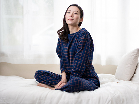 着ているだけで心地よい昼間もそのまま過ごせるパジャマ