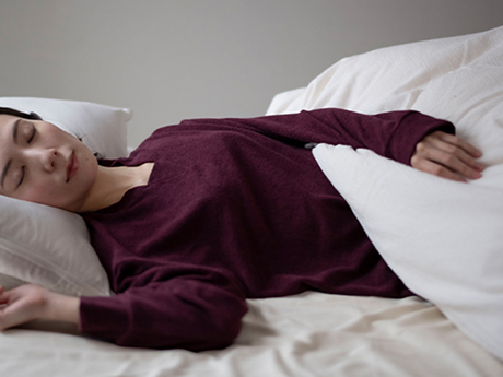 包みこまれるような、ふっくらとした肌触り