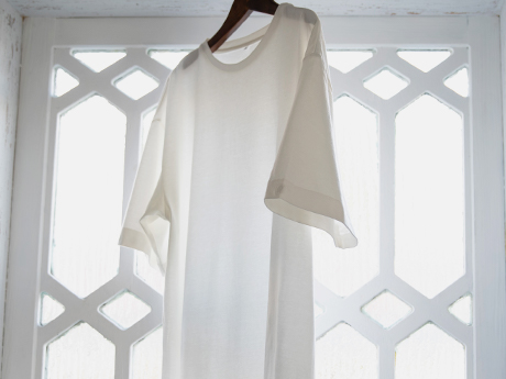 三子糸だからたどり着けた薄手で軽いのに、透けにくいTシャツ