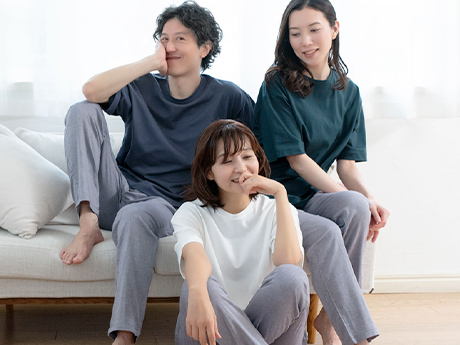 一日ゆっくり過ごしたい日に着る服