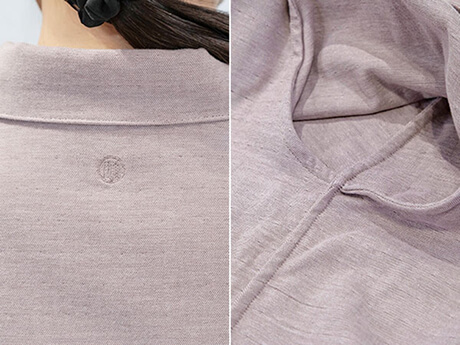 お肌に触れる裏側こそ心地よさにこだわったパジャマ