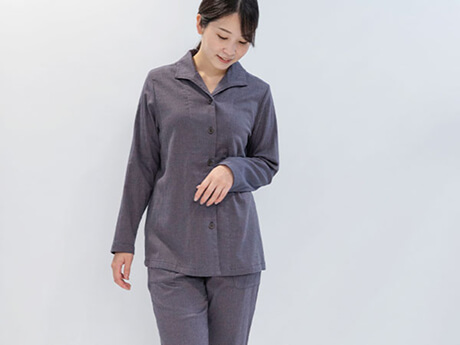 安心してリラックス、パジャマ姿でもきれいでいたい女性へ
