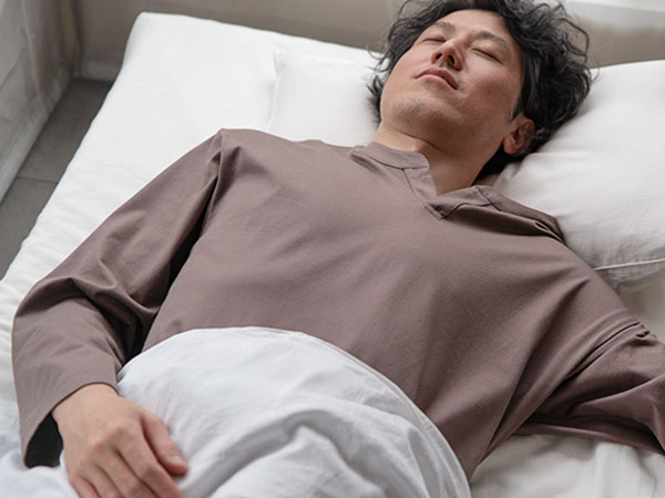 Tシャツで眠る時間を、もっと心地よく