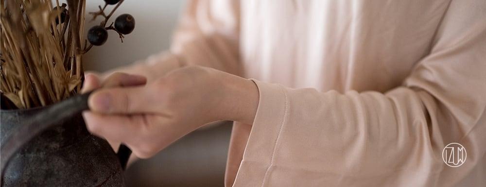 Genuine silk is a natural protein fiber