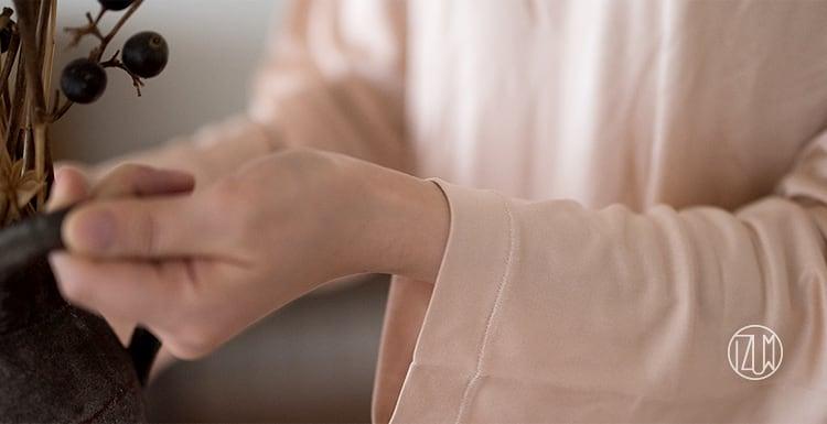 Genuine silk is a natural protein fiber