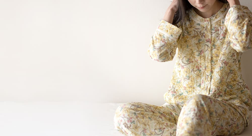 エアリーニットガーゼ 花くるみ