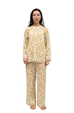 花くるみ 前開きパジャマ