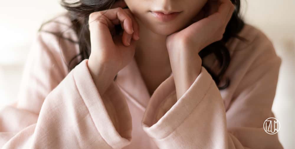 ５重ガーゼ ミルフィーユガーゼ ミルゼ レディース長袖パジャマ