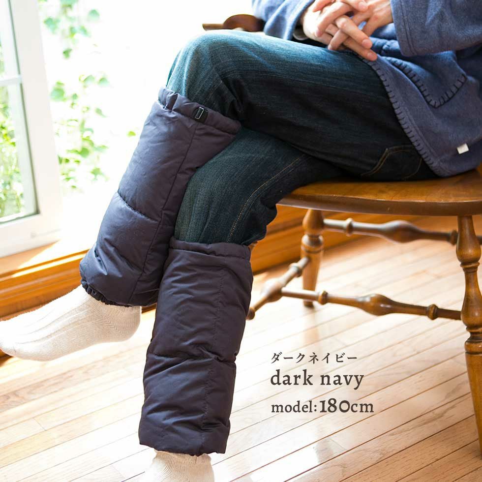 男性モデル身長：180cm　ダークネイビー着用