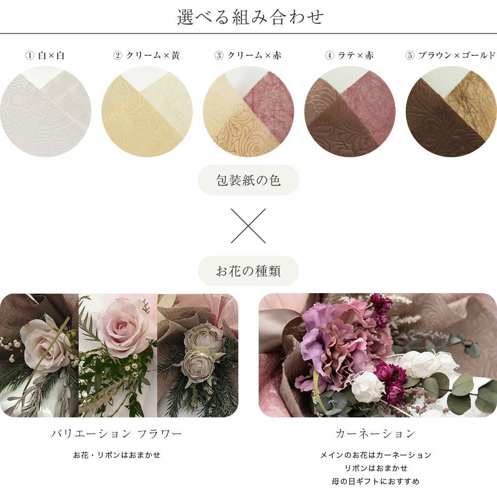 今治タオルブーケ フェイスタオル1枚の花束ラッピング - パジャマ屋