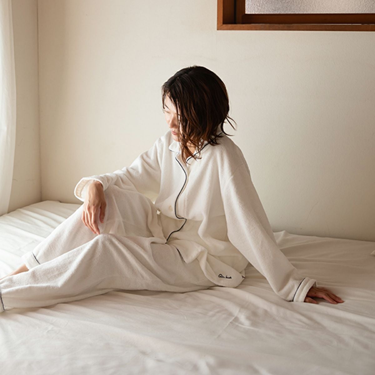 今治 タオル地 綿100％ エアーかおる レディース パジャマ 冬 日本製